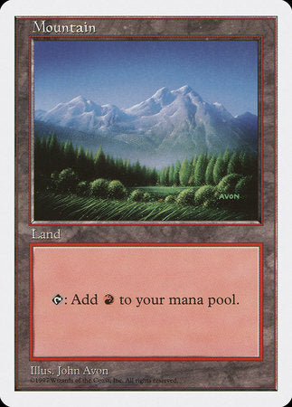 Mountain (431) [Fifth Edition] | Fandemonia Ltd