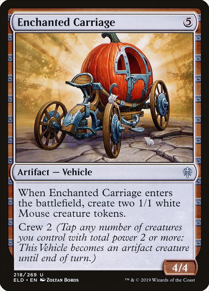 Enchanted Carriage [Throne of Eldraine] | Fandemonia Ltd