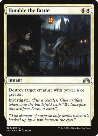 Humble the Brute [Shadows over Innistrad] | Fandemonia Ltd