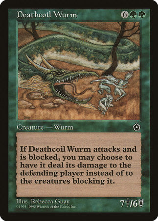 Deathcoil Wurm [Portal Second Age] | Fandemonia Ltd
