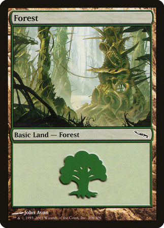 Forest (306) [Mirrodin] | Fandemonia Ltd