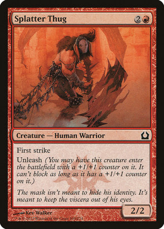 Splatter Thug [Return to Ravnica] | Fandemonia Ltd