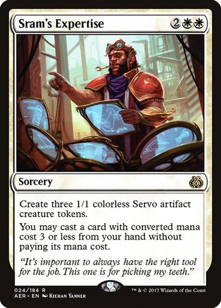 Sram's Expertise [Aether Revolt] | Fandemonia Ltd