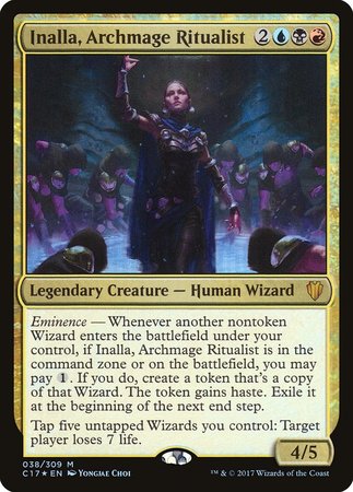 Inalla, Archmage Ritualist [Commander 2017] | Fandemonia Ltd
