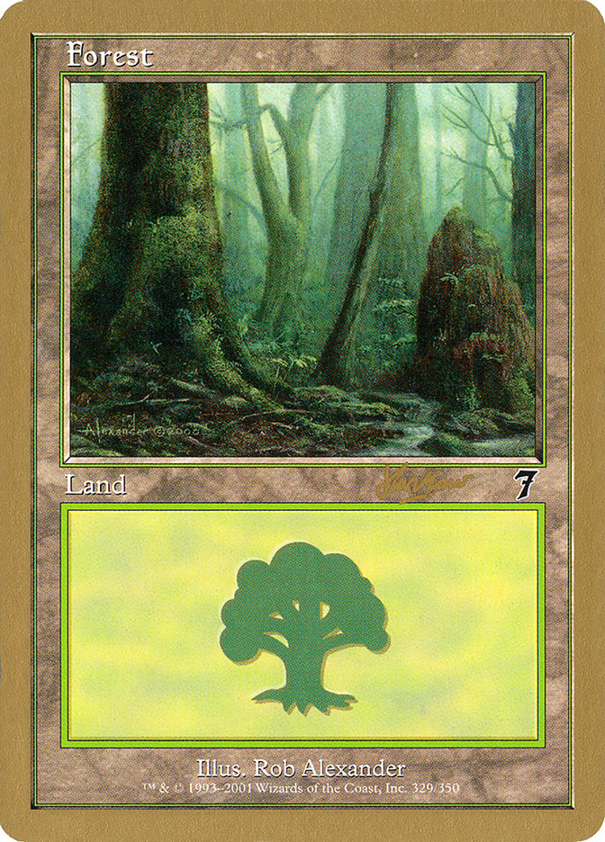 Forest (329) (Sim Han How) [World Championship Decks 2002] | Fandemonia Ltd