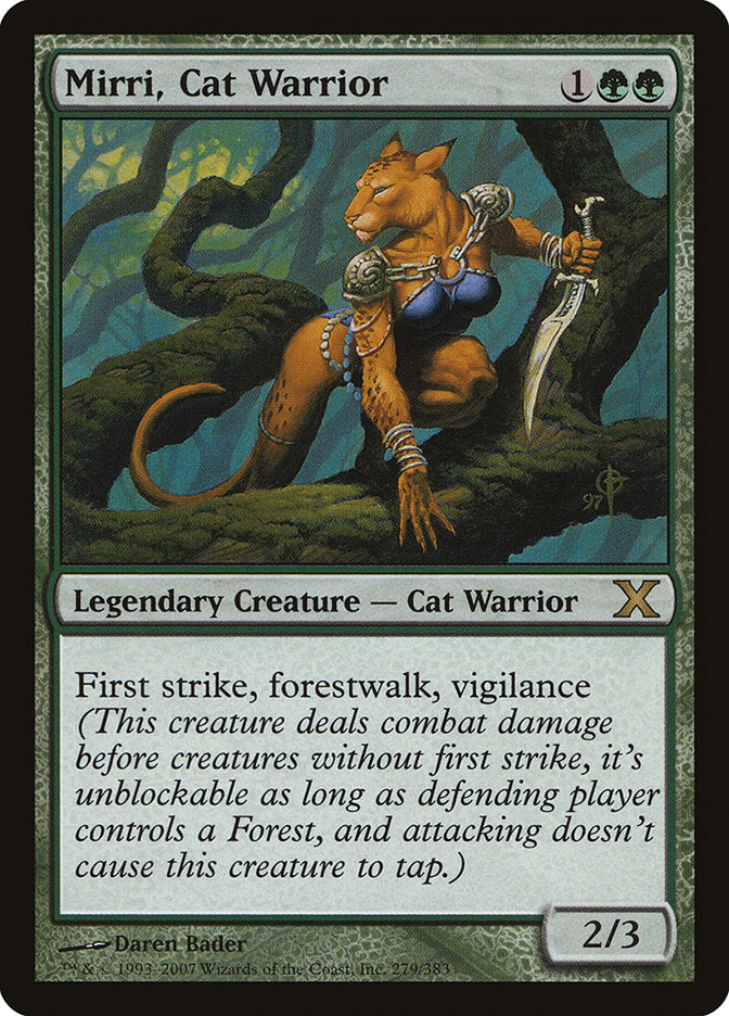 Mirri, Cat Warrior [Tenth Edition] | Fandemonia Ltd