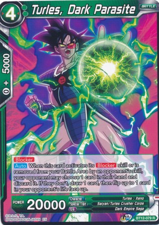 Turles, Dark Parasite [BT12-079] | Fandemonia Ltd