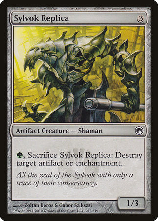 Sylvok Replica [Scars of Mirrodin] | Fandemonia Ltd