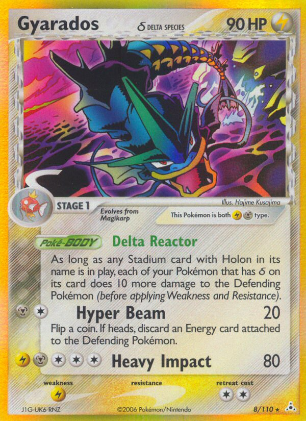 Gyarados (8/110) (Delta Species) [EX: Holon Phantoms] | Fandemonia Ltd