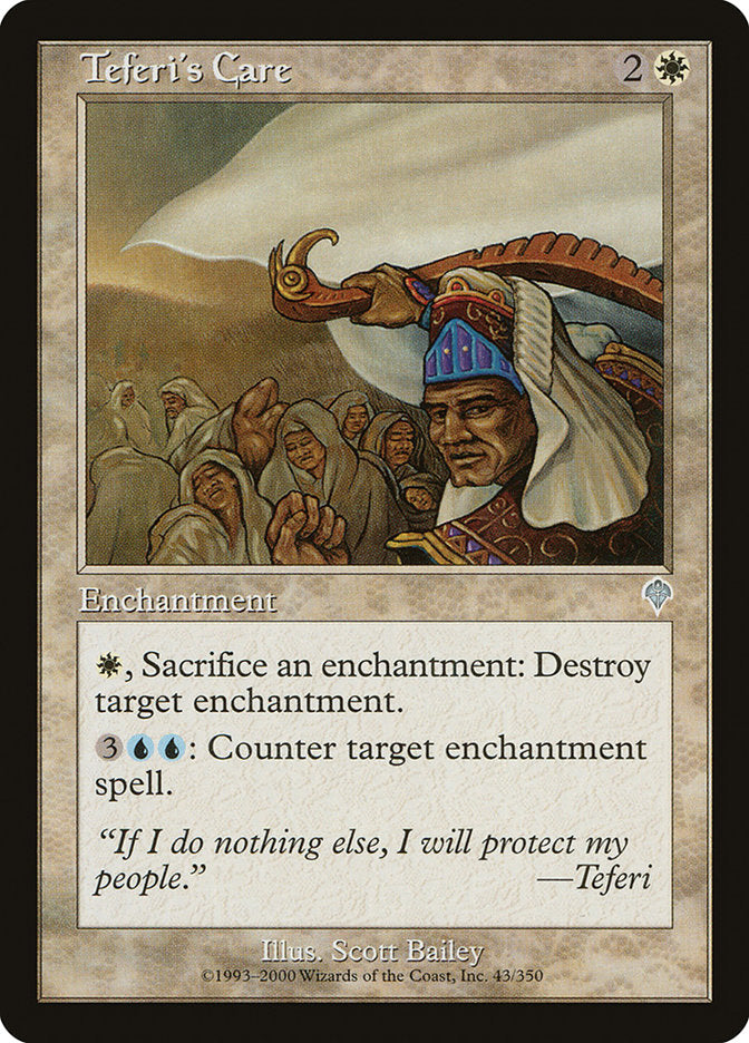 Teferi's Care [Invasion] | Fandemonia Ltd