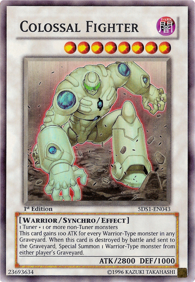 Colossal Fighter [5DS1-EN043] Super Rare | Fandemonia Ltd