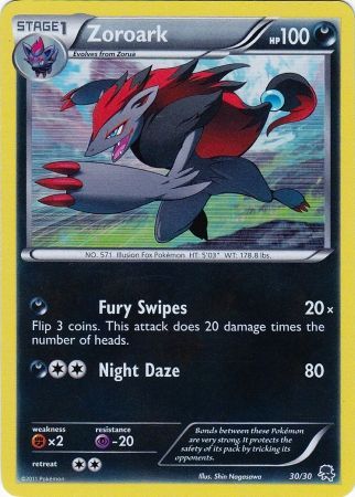 Zoroark (30/30) [Black & White: Trainer Kit - Zoroark] | Fandemonia Ltd