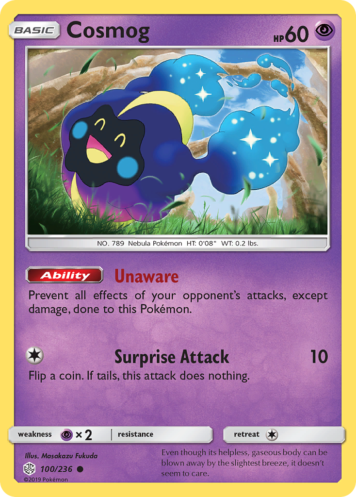 Cosmog (100/236) [Sun & Moon: Cosmic Eclipse] | Fandemonia Ltd