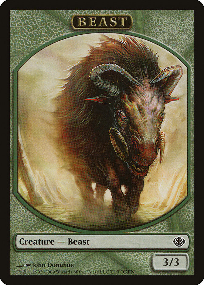 Beast (T1) [Duel Decks: Garruk vs. Liliana Tokens] | Fandemonia Ltd