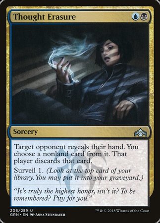 Thought Erasure [Guilds of Ravnica] | Fandemonia Ltd