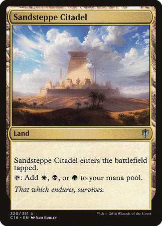 Sandsteppe Citadel [Commander 2016] | Fandemonia Ltd