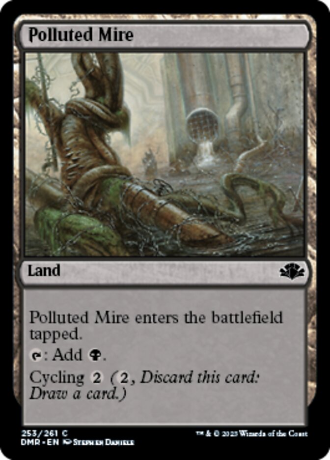 Polluted Mire [Dominaria Remastered] | Fandemonia Ltd