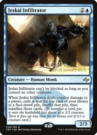 Jeskai Infiltrator [Fate Reforged Promos] | Fandemonia Ltd