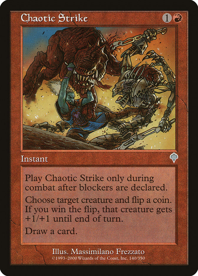 Chaotic Strike [Invasion] | Fandemonia Ltd