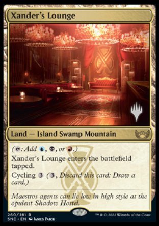 Xander's Lounge (Promo Pack) [Streets of New Capenna Promos] | Fandemonia Ltd