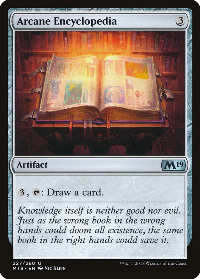 Arcane Encyclopedia [Core Set 2019] | Fandemonia Ltd