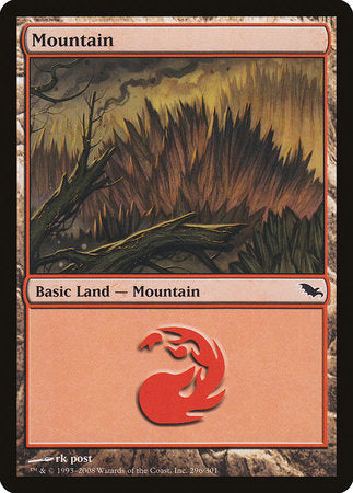 Mountain (296) [Shadowmoor] | Fandemonia Ltd