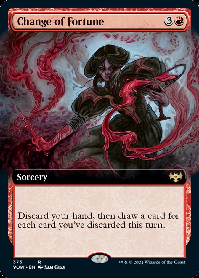 Change of Fortune (Extended) [Innistrad: Crimson Vow] | Fandemonia Ltd