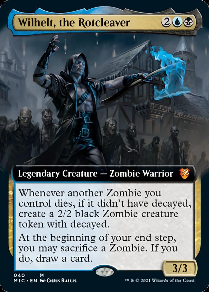Wilhelt, the Rotcleaver (Extended) [Innistrad: Midnight Hunt Commander] | Fandemonia Ltd