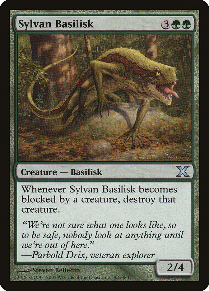 Sylvan Basilisk [Tenth Edition] | Fandemonia Ltd