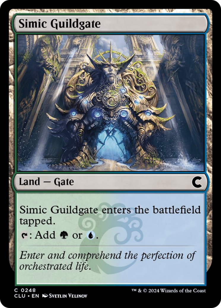 Simic Guildgate [Ravnica: Clue Edition] | Fandemonia Ltd