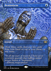 Brainstorm (Borderless) [Double Masters] | Fandemonia Ltd