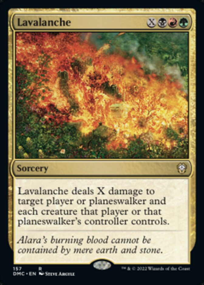 Lavalanche [Dominaria United Commander] | Fandemonia Ltd