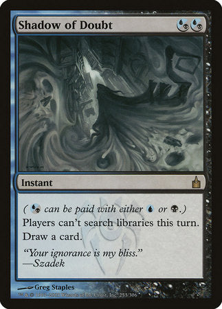 Shadow of Doubt [Ravnica: City of Guilds] | Fandemonia Ltd