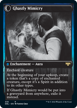 Mirrorhall Mimic // Ghastly Mimicry [Innistrad: Double Feature] | Fandemonia Ltd