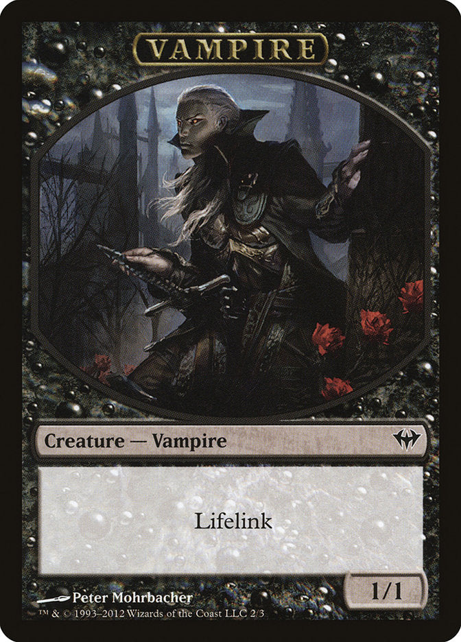 Vampire [Dark Ascension Tokens] | Fandemonia Ltd