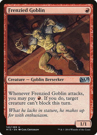 Frenzied Goblin [Magic 2015] | Fandemonia Ltd