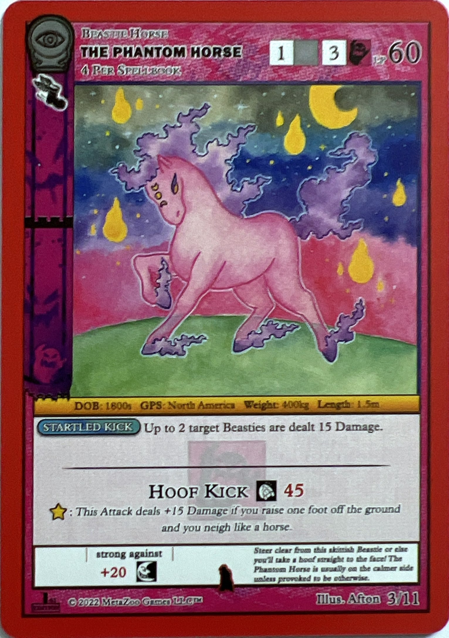 The Phantom Horse [Seance: First Edition Release Event Deck] | Fandemonia Ltd