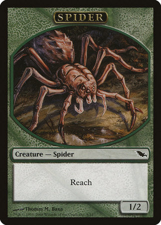 Spider Token [Shadowmoor Tokens] | Fandemonia Ltd