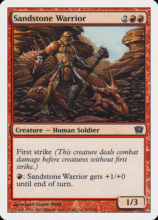 Sandstone Warrior [Ninth Edition] | Fandemonia Ltd