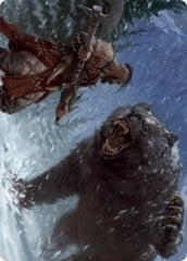 Blizzard Brawl Art Card [Kaldheim: Art Series] | Fandemonia Ltd