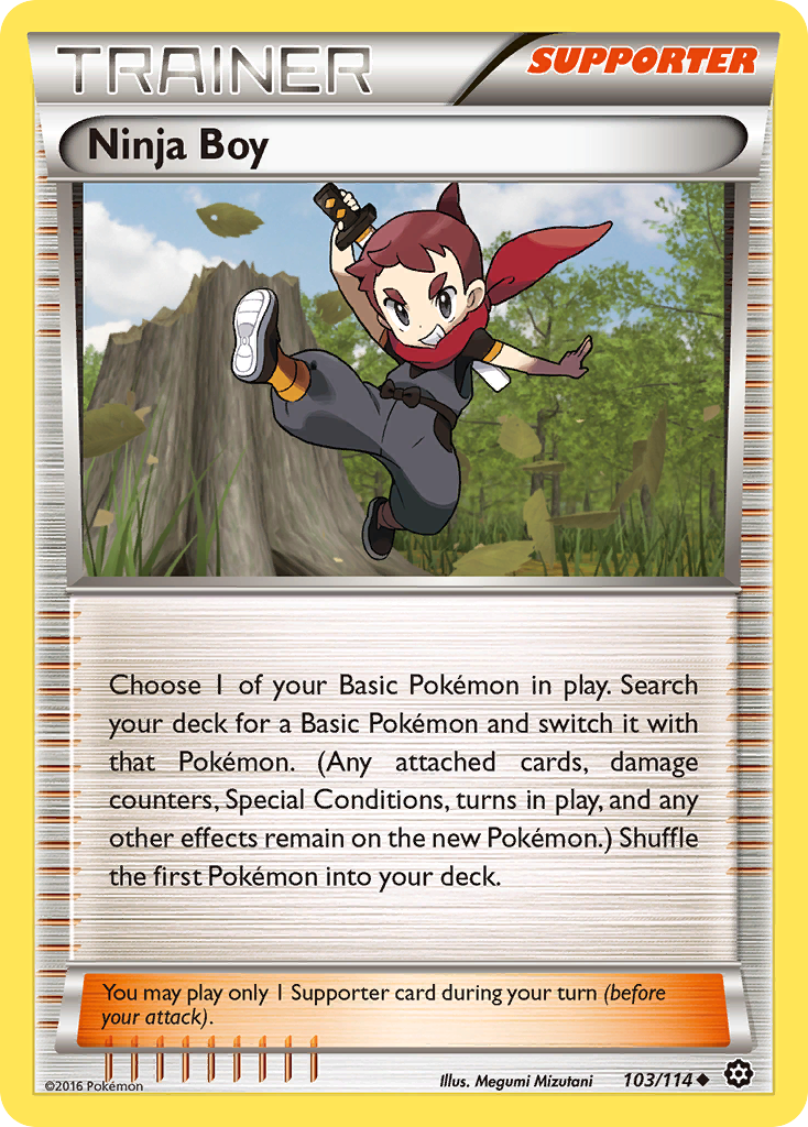 Ninja Boy (103/114) [XY: Steam Siege] | Fandemonia Ltd