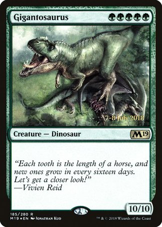 Gigantosaurus [Core Set 2019 Promos] | Fandemonia Ltd