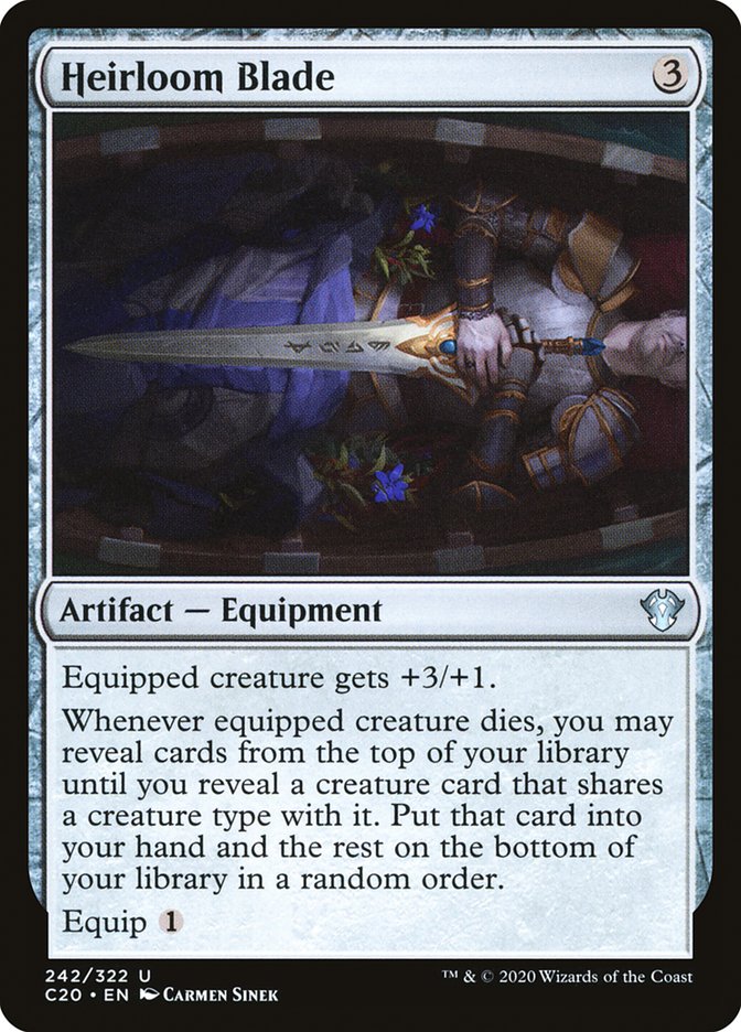 Heirloom Blade [Commander 2020] | Fandemonia Ltd