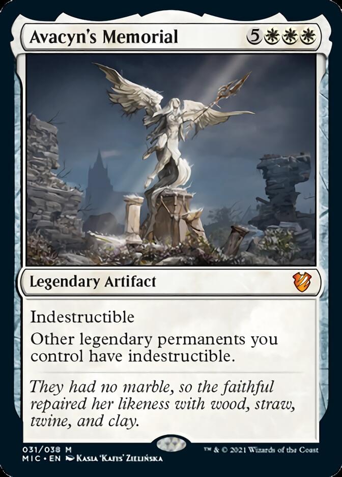 Avacyn's Memorial [Innistrad: Midnight Hunt Commander] | Fandemonia Ltd