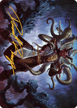 Zevlor, Elturel Exile Art Card (42) (Gold-Stamped Signature) [Commander Legends: Battle for Baldur's Gate Art Series] | Fandemonia Ltd