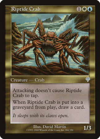Riptide Crab [Invasion] | Fandemonia Ltd