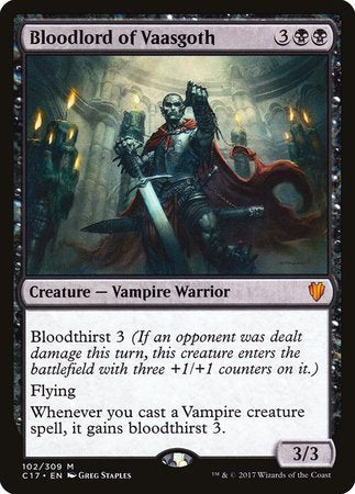 Bloodlord of Vaasgoth [Commander 2017] | Fandemonia Ltd
