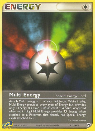 Multi Energy (93/100) [EX: Sandstorm] | Fandemonia Ltd