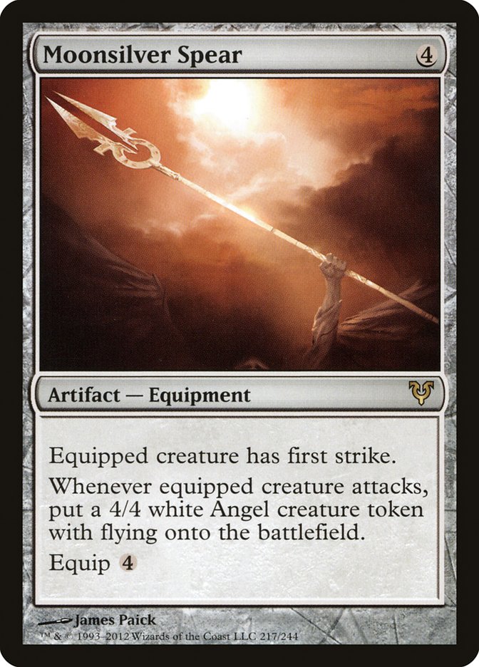Moonsilver Spear [Avacyn Restored] | Fandemonia Ltd