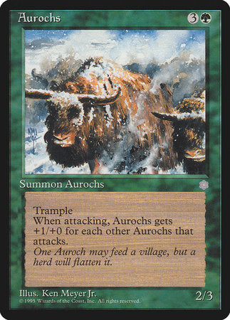 Aurochs [Ice Age] | Fandemonia Ltd